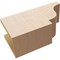 Ekena Millwork 6in. W x 8in. H x 16in. L Newport Woodgrain TimberThane Rafter Tail, Primed Tan RFTUR06X08X16NEWRCPR - alternate 2